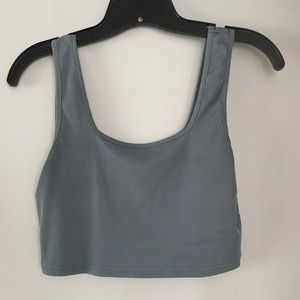 Shein grey crop top. S.
